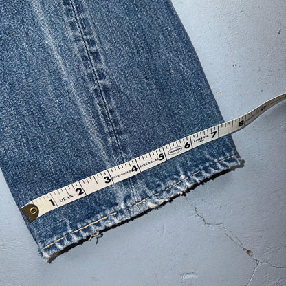 Levis 501 Big E Vintage 60s Redline Selvedge USA XX 1960s Jeans 66 Act 27x29