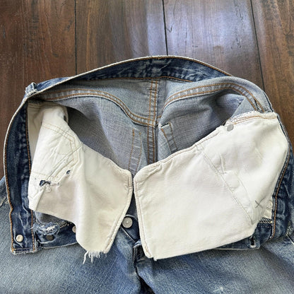 Vintage LEVIS 501XX Jeans Big E 1960s Denim Redline Selvedge 29x29 USA 60s 70s