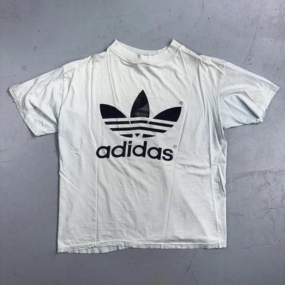 Adidas VTG 1980s Oregon Bend Trefoil T Shirt Blue Size XL 80s Marathon RARE PDX