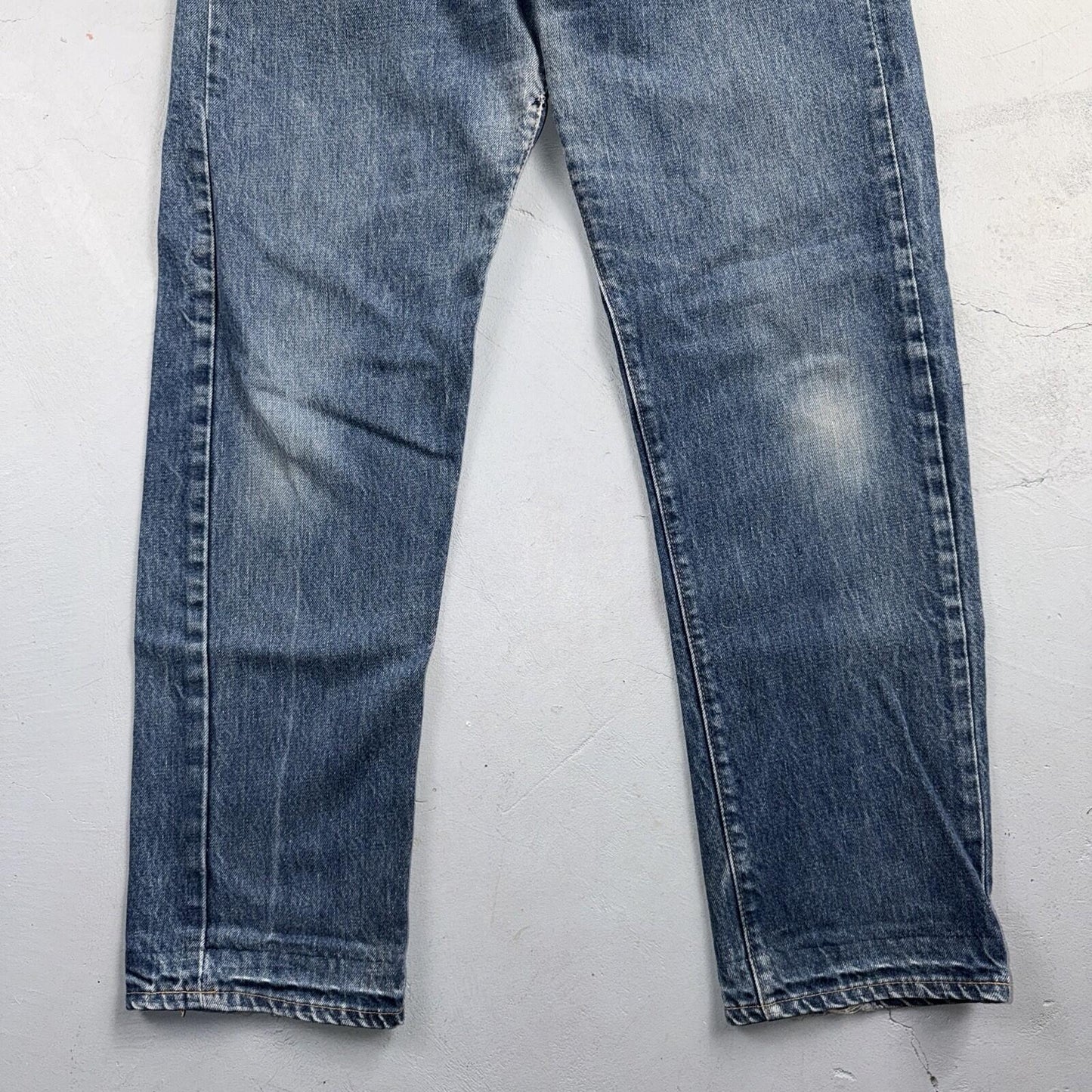 Levis 505 VTG 70s SS USA Single Stitch 1970s Jeans Med Wash Talon 33x30 Ac 32x29