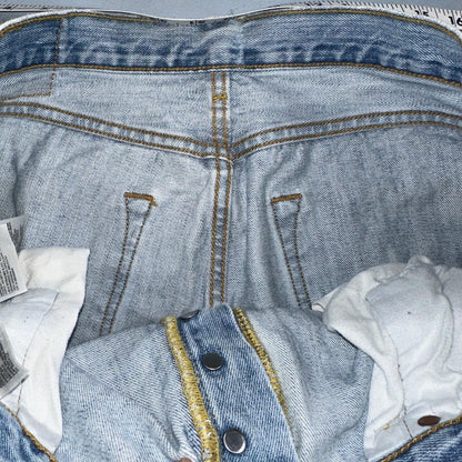 Levis 501 Vintage Y2K XX Straight Leg Jeans 36x30 Light Wash 2000s Act 35x29