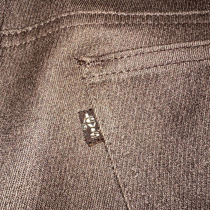 Levis 70s USA 517 36x30 Bootcut Pants Brown Polyester Slacks Vintage 35x30