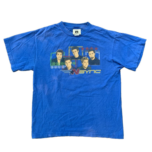 VTG 1999 NSYNC Band Tour Tee Shirt Winterland Concert Justin Timberlake 90s Rap