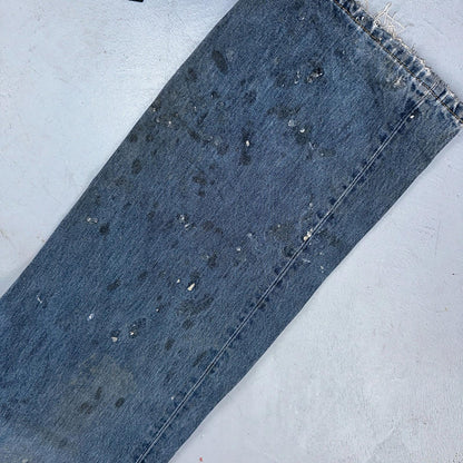 Levis 501 Vintage Y2K 90s XX Straight Leg Jeans Blue Light Wash 40x32 Act 38x31
