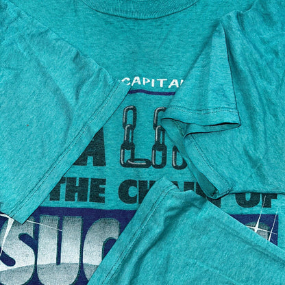 Success Link Quote VTG T Shirt 90s Jerzees XL Quote Capital District 1993 PDX