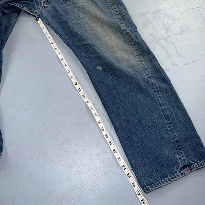 Levis 501 Big E Vintage 60s Redline Selvedge USA XX 1960s Jeans 66 Act 34x27
