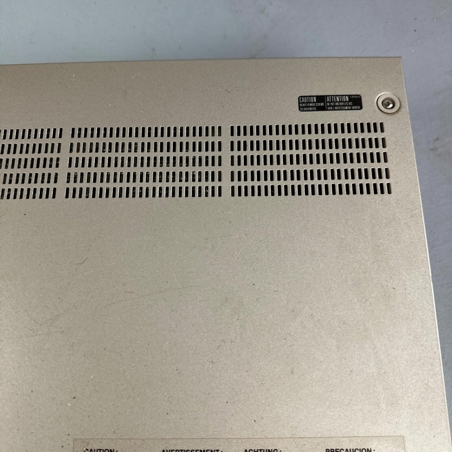 Sony TC-FX1010 Tape Deck Rare Find Cassette Broken For Parts As Is