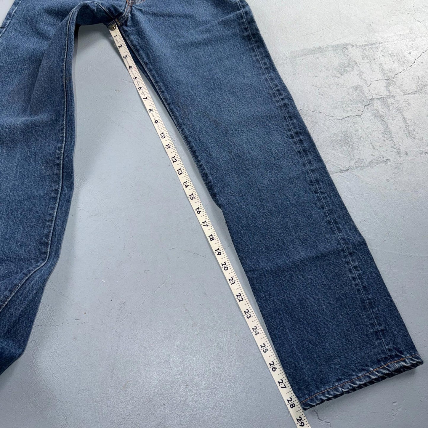 Levis 501 Vintage 80s Redline Selvedge USA XX Jeans Dark Wash 27x32 Act 24x28