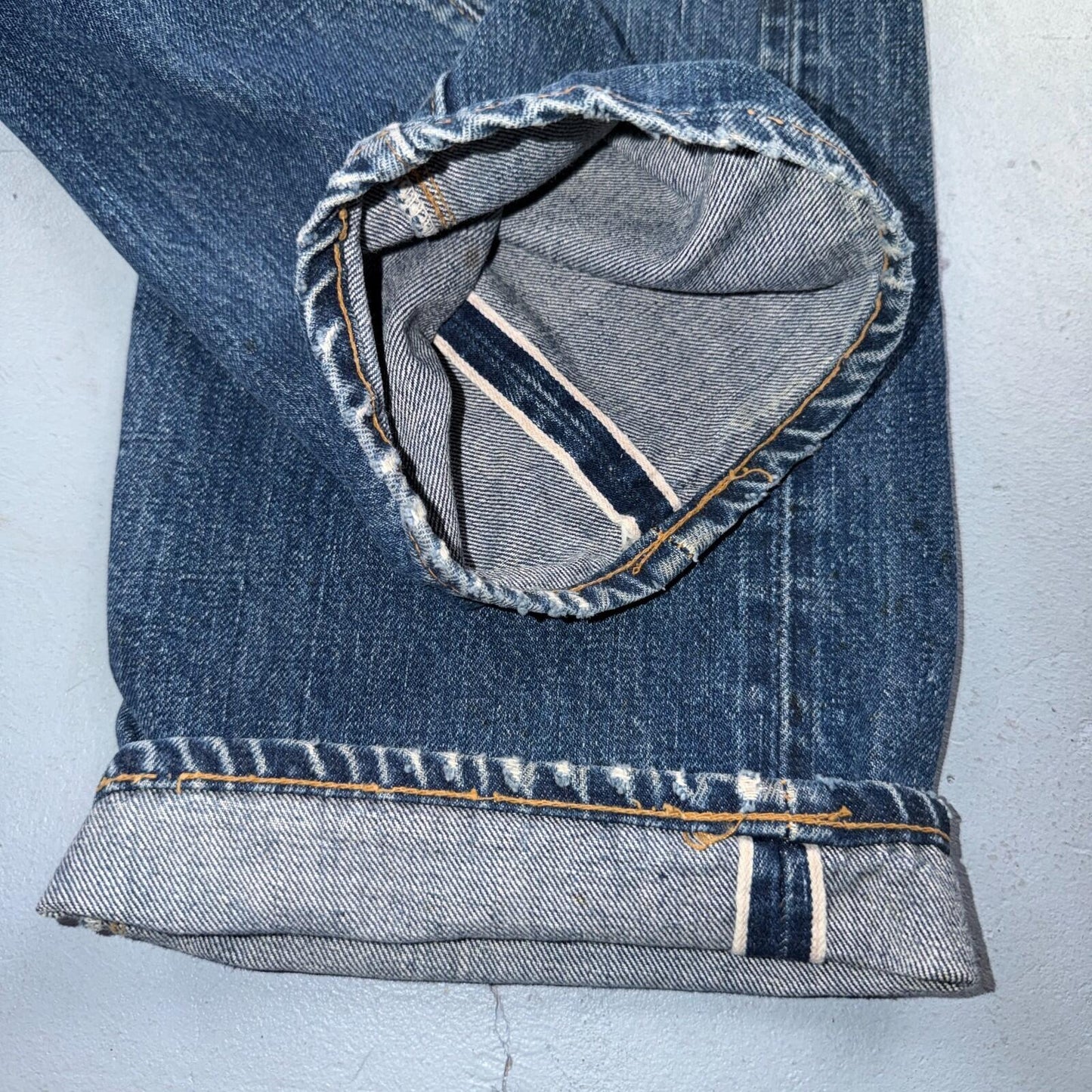 Levis 501 Big E Vintage 60s Redline Selvedge USA XX 1960s Jeans 36x32 Act 34x28