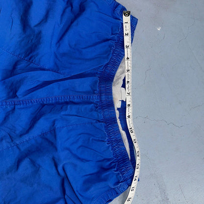 Columbia VTG Shorts Mens Large Blue Lined Trunks Nylon Shell Hike 4 in