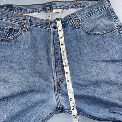 Levis 501 Vintage Y2K 90s XX Straight Leg Jeans Blue Light Wash 38x34 Act 37x34