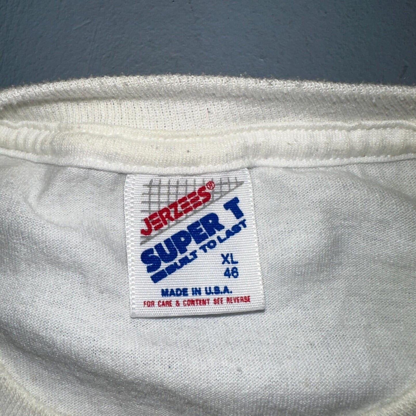 Blast For The Past Jerzees 80s VTG T Shirt Car Back To Future 1980s Graphic Art