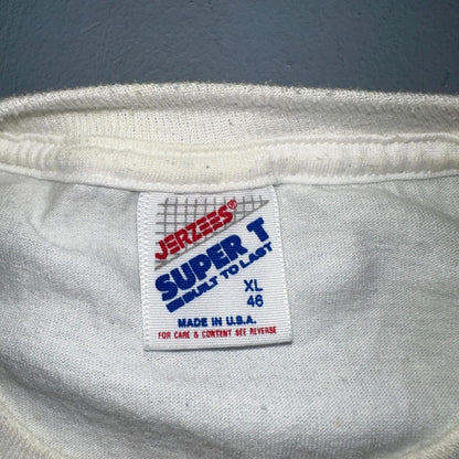 Blast For The Past Jerzees 80s VTG T Shirt Car Back To Future 1980s Graphic Art