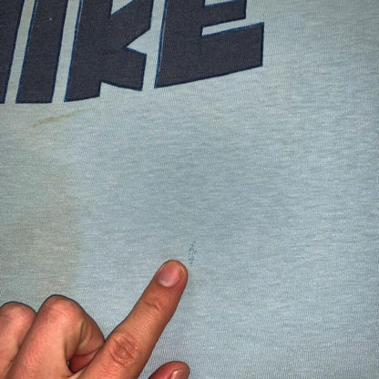 70s Quad Block Print Vintage Nike T Shirt USA Rare Single Stitch Pinwheel Anvil