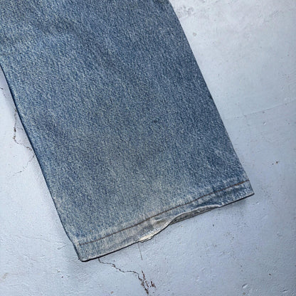 Levis 501 Vintage 90s XX Straight Leg Jeans Y2K Light Wash 40x36 Act 38x31