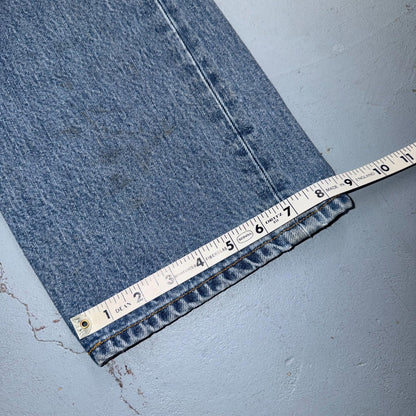 Levis 501 Vintage Y2K 90s XX Straight Leg Jeans Blue Light Wash 34x34 Act 31x32