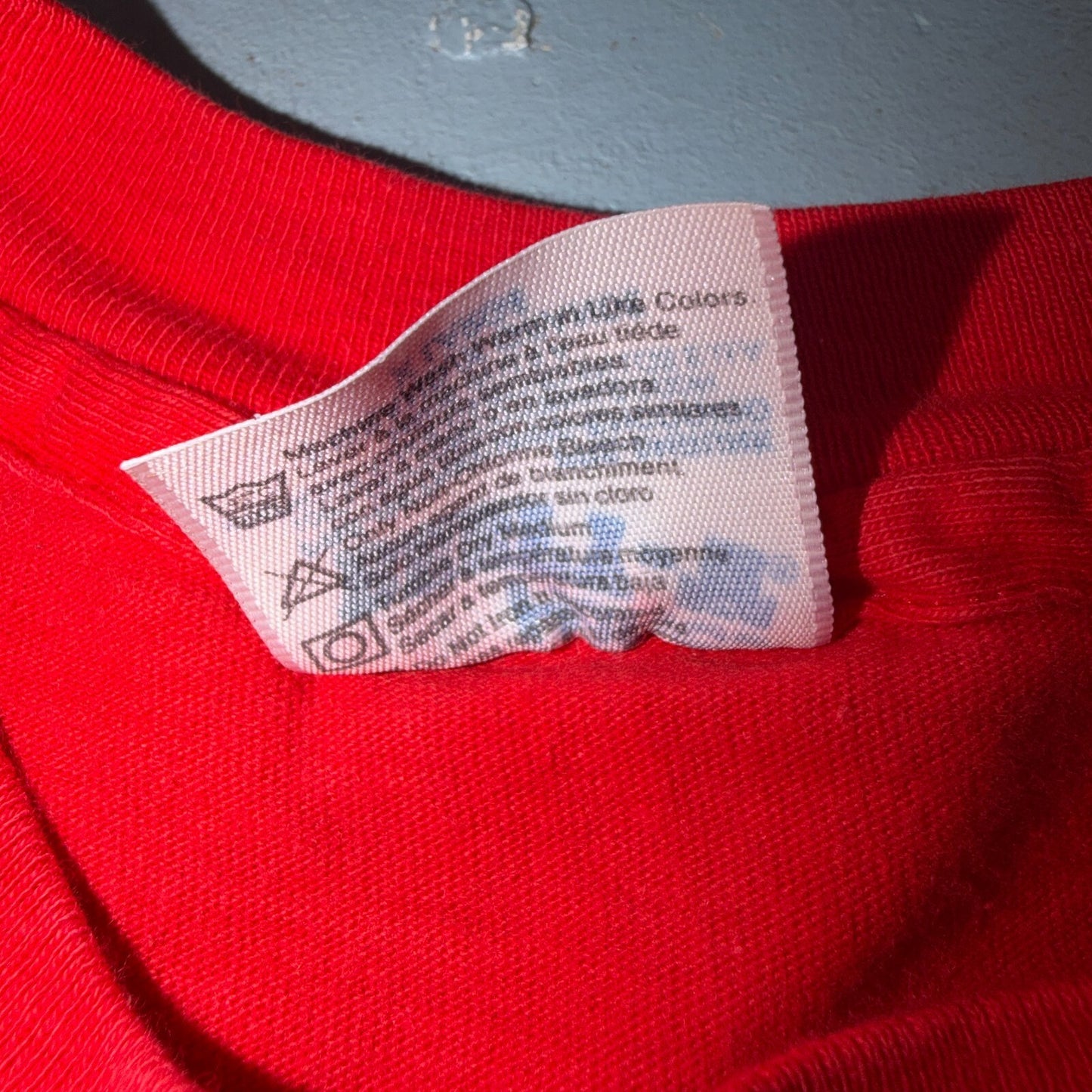 Badass Coffee Red 80s Hawaii VTG T Shirt Honolulu Red Single Stitch Donkey Kona