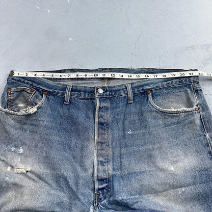 Levis 501 Vintage 70s SS Redline Selvedge USA XX Jeans Med Wash 48x30 Act 43x22