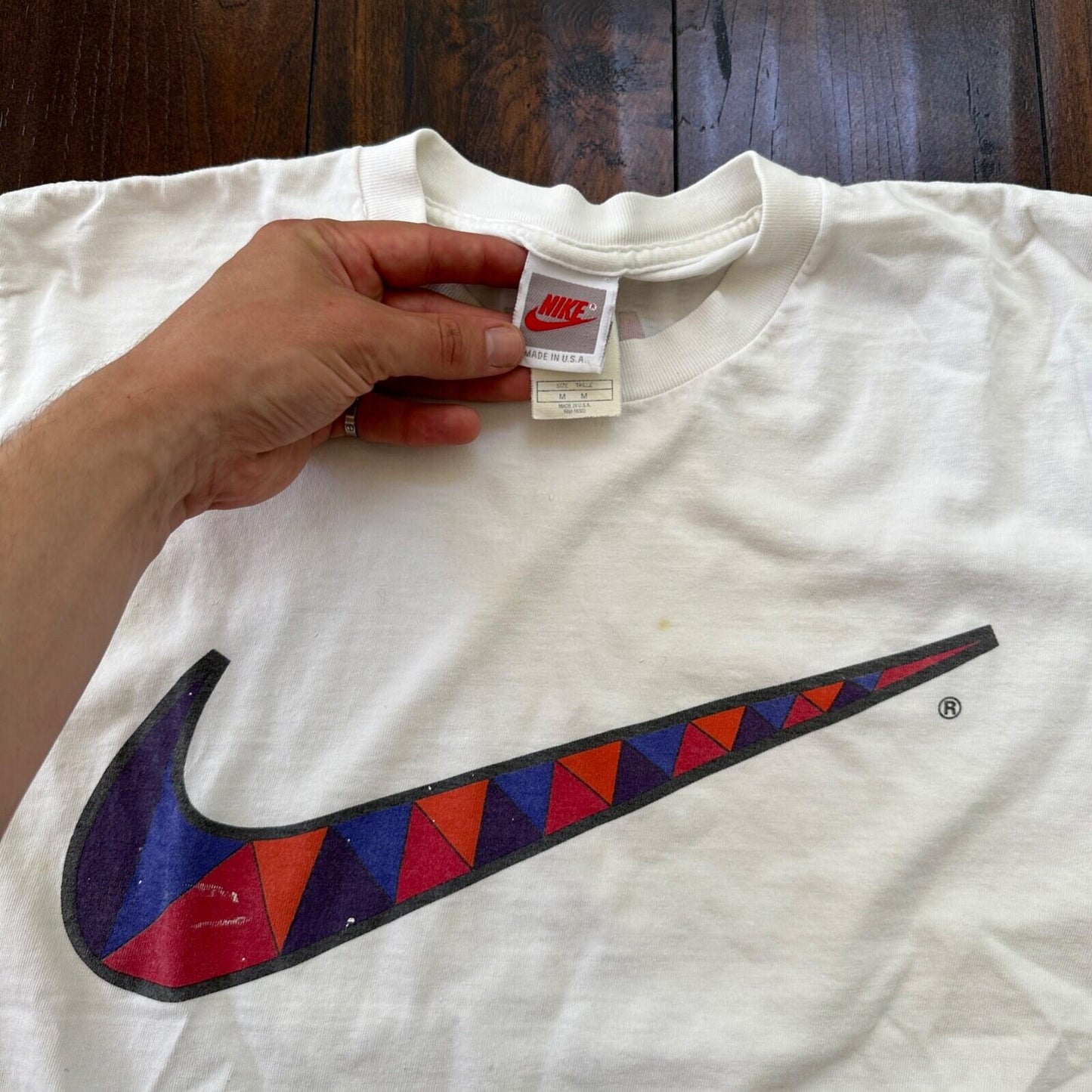 Nike Urban Jungle Gym Vintage T Shirt Spike Lee 90s Swoosh Basic Tee Movie Promo