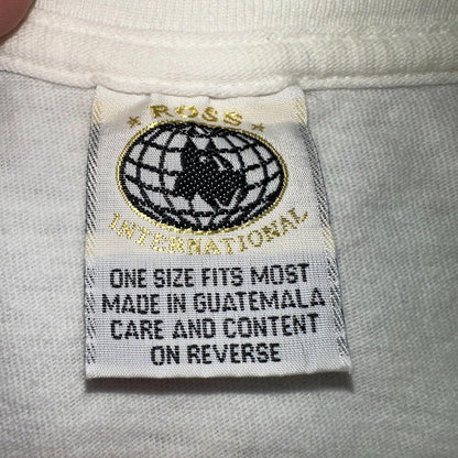 Rich Not Yet Funny Crop Top VTG T Shirt 90s Ross Quote Cool Graphic Quote 1990s