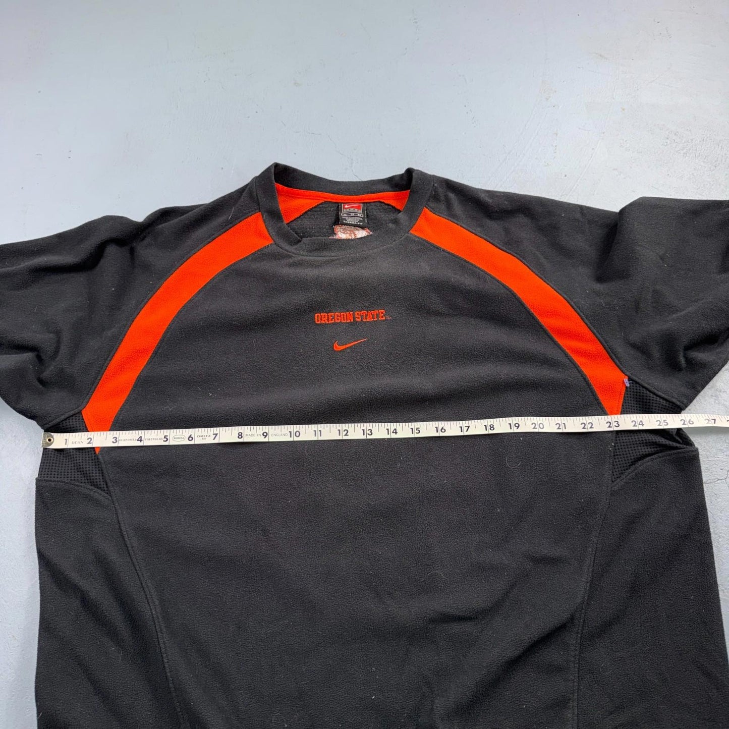 Nike VTG Authentic Team Apparel Oregon State OSU Pullover Center Swoosh XL RARE