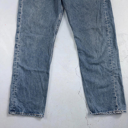 Levis 501 Vintage 90s USA XX Straight Leg Jeans Blue Med Wash 36x30 Act 33x29