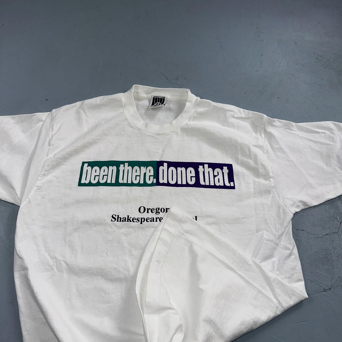 Been There Done That Shakespeare VTG T Shirt Oregon Festival 90s Single Stitch