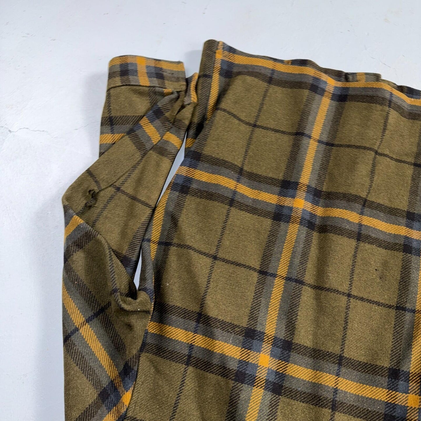 VTG Pendleton Mens Mackinaw Cruiser Wool Coat M Brown Plaid Field Jacket 70s