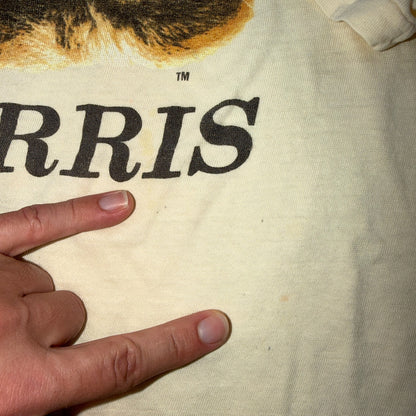 Vintage 1980s Morris The Cat Single Stitch 9 Lives Made In USA 80s Tee Shirt L