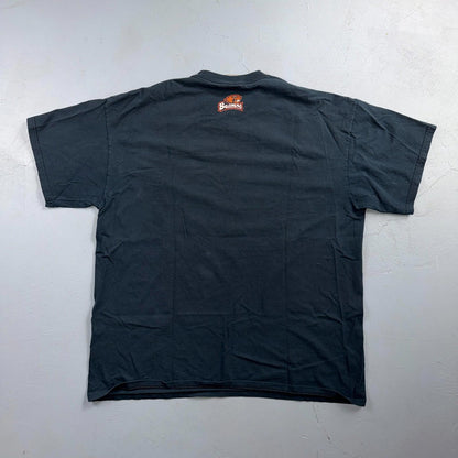 Nike Beavers Vintage T Shirt Black Center Swoosh Black 2XL Oregon College