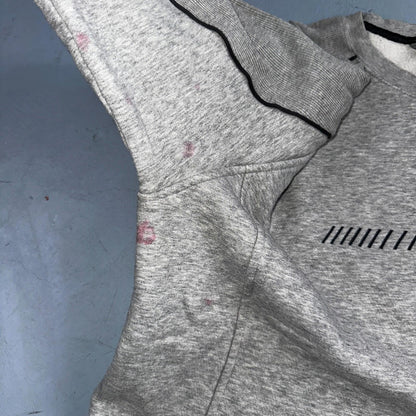 Nike 2XL Silver Tag Sweatshirt 90s VTG Crewneck Y2K Speed Stained Air Max Promo