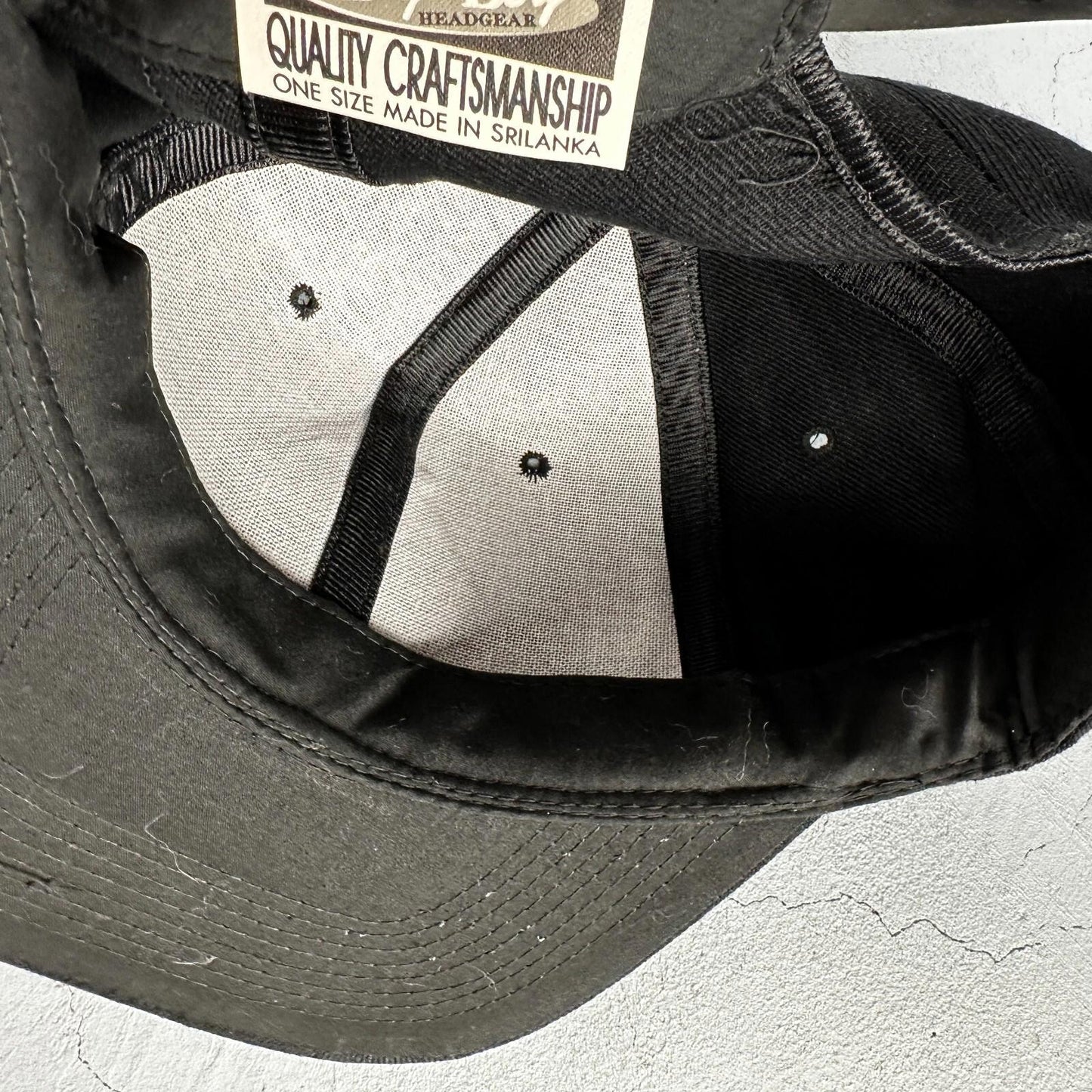 Vtg Big Boy Headgear Hat Kansas City KC Monarchs Strapback Negro League MLB Cap
