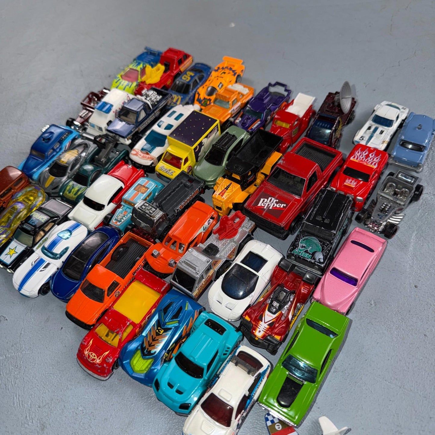 Hot Wheels Lot of 44 VTG See Photos Cadillac Lamborghini Sports Cars Collect