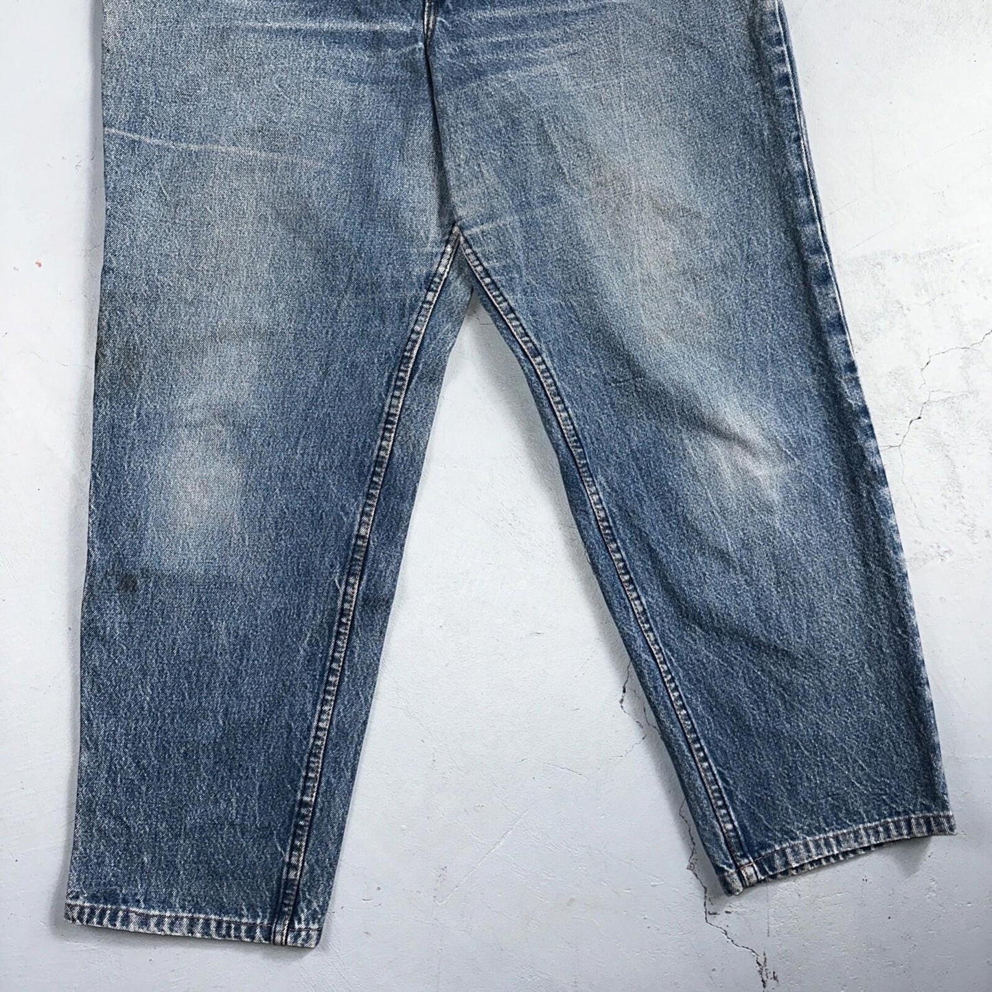 Vintage Womens Levis 29501 0115 Med Wash High Rise 501 Mom Jeans USA 38x28