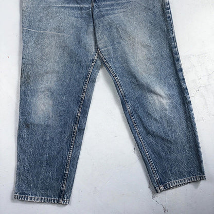 Vintage Womens Levis 29501 0115 Med Wash High Rise 501 Mom Jeans USA 38x28