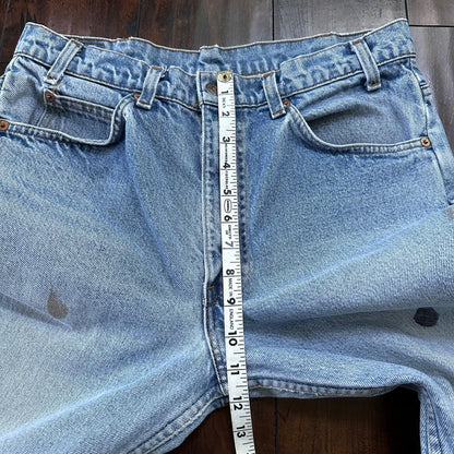Levis 517 Vintage 80s USA Orange Tab Bootcut Flare Blue Jeans 34x31 Act 32x29