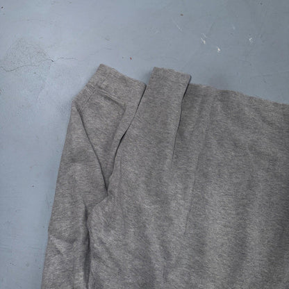Polo Ralph Lauren Sweater VTG 2XL Gray Cotton Long Sleeve Mock Neck Quarter Zip