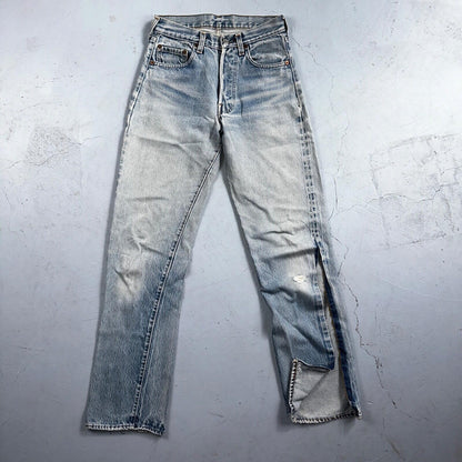 Levis 501 Vintage 80s Redline Selvedge USA XX Jeans Light Wash 28x36 Act 26x31