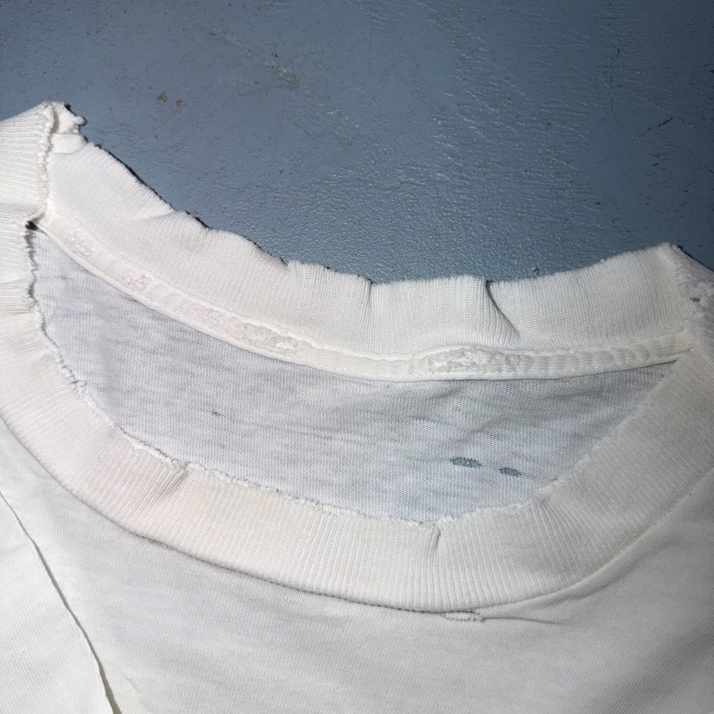 VTG Sea Turtles Single Stitch USA Thrashed White T Shirt Sz XL St Croix Ocean