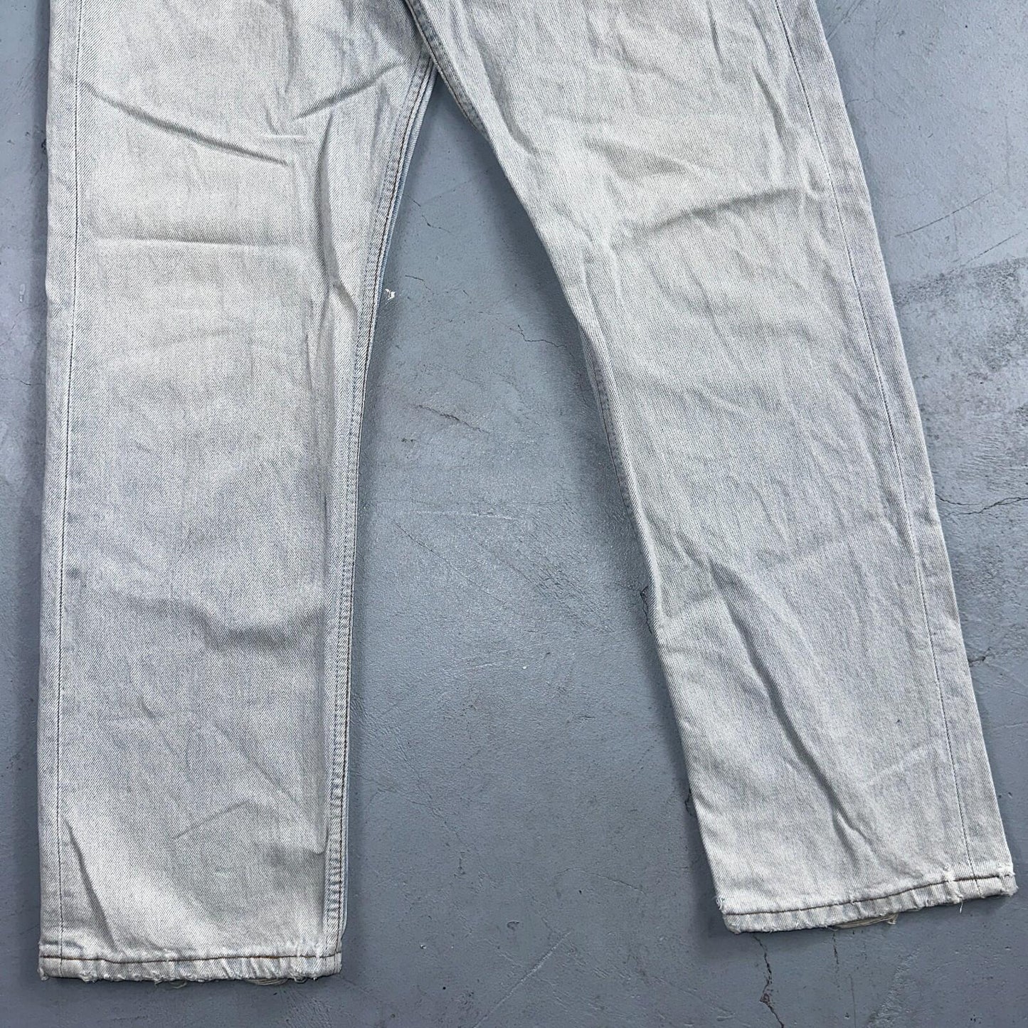 Levis 501 Vintage 90s Mexico Straight Leg Jeans Blue Light Wash 34x30 Act 31x29