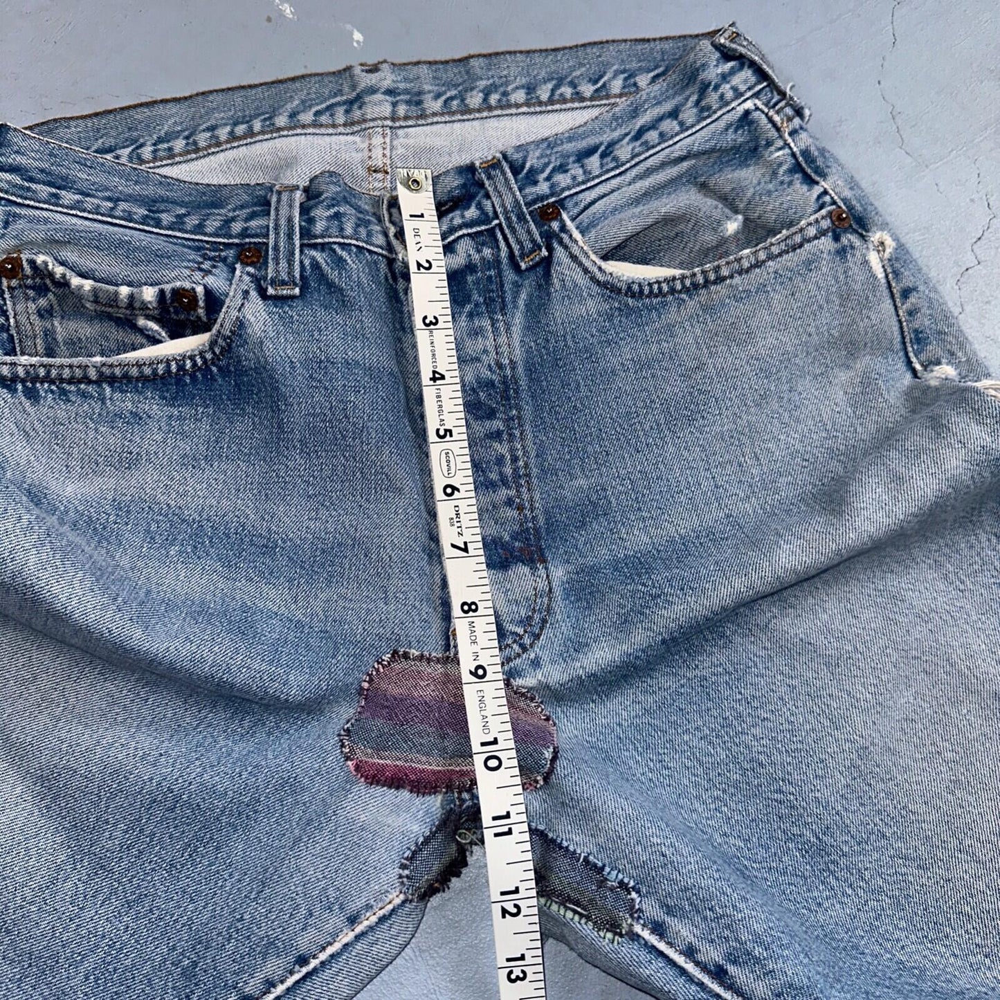 Levis 501 Vintage 80s Redline Selvedge USA XX Jeans Light Wash 1980s Act 29x28