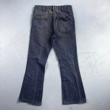 Levis 646 Vintage 70s USA Orange Tab Bootcut Flare Blue Bell Bottom Jeans 29x28