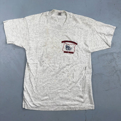 Oregon Fire Service Museum VTG T Shirt 90s Single Stitch Salem PDX Firefighter L