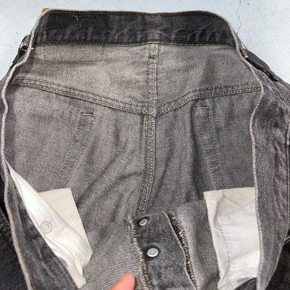 Levis 501 Vintage 80s USA XX Straight Leg Jeans Gray Light Wash 36x32 Act 34x30