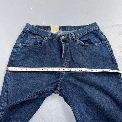 Lee Riders Eased Straight Leg Jeans Misses Size 12 Medium Dark Stone Wash NWT