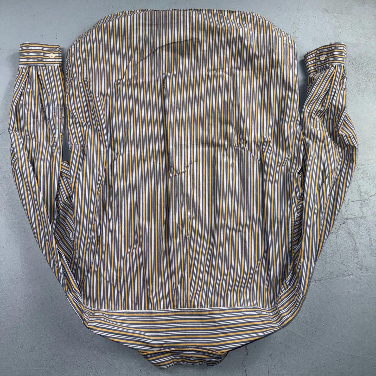 Vintage Abercrombie & Fitch Button Down Shirt Men Large Striped Long Sleeve Y2K