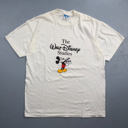 Disney Walt Mickey Mouse Studios World VTG T Shirt 80s XL USA Graphic Cute Tee