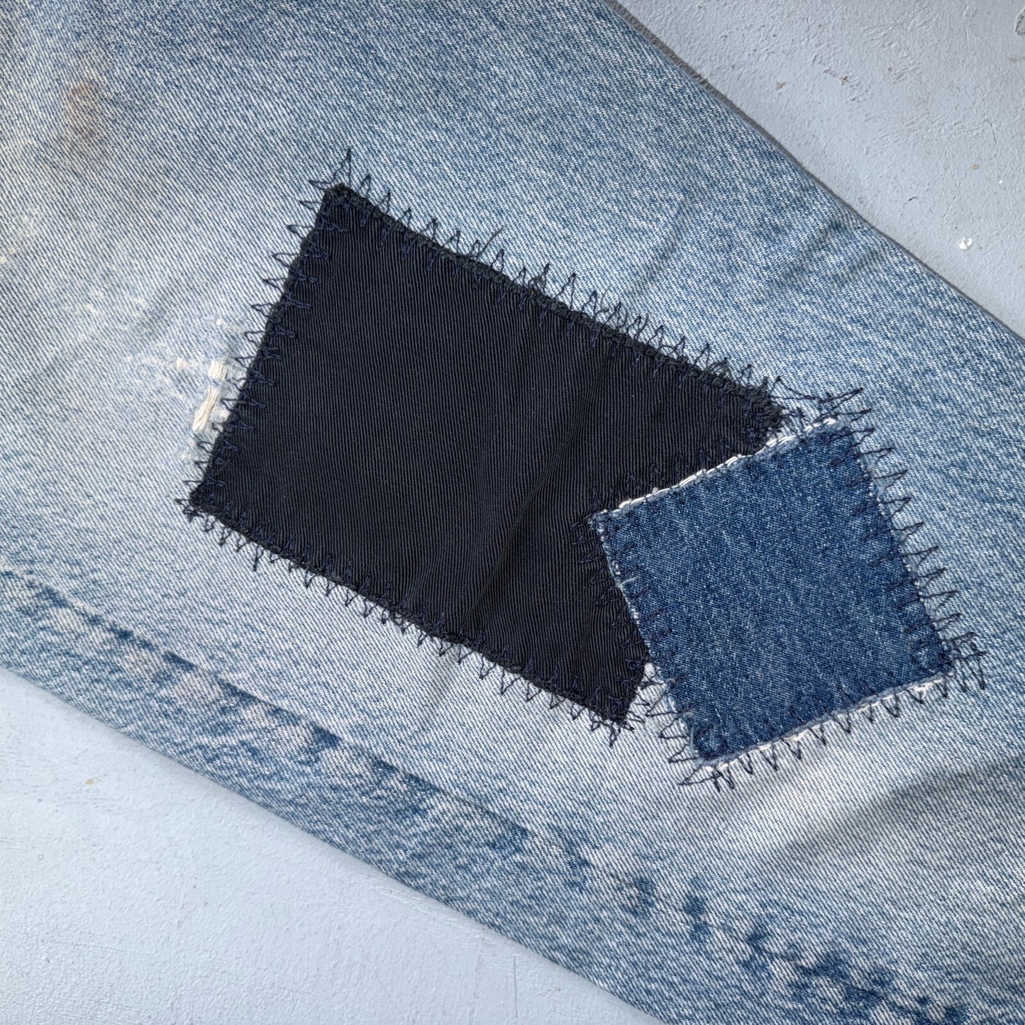 Levis 501 Vintage 90s Y2K XX Straight Leg Jeans Blue Light Wash 36x34 Act 33x30