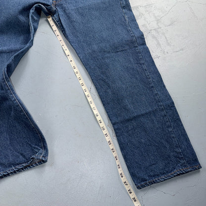 Levis 501 Vintage 80s USA XX Straight Leg Jeans Blue Dark Wash 40x31 Act 37x28