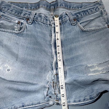 Levis 501 Vintage 80s Redline Selvedge USA XX Jeans Light Wash 36X30 Act 33X28